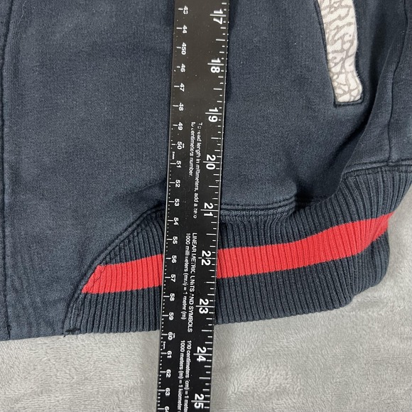 Jordan Jumpman Hoodie Mens Small Black Elephant Print Brooklyn Snap Cardigan - Picture 7 of 15